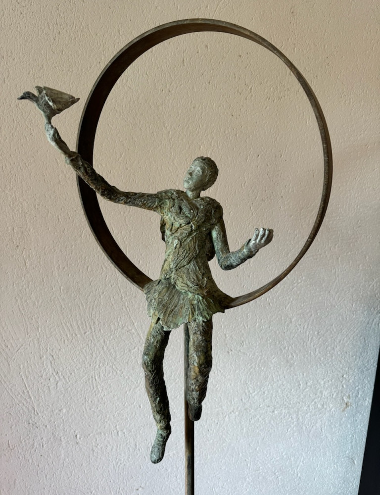 Isabelle Blanchard - Terre, bronze, verre et acier