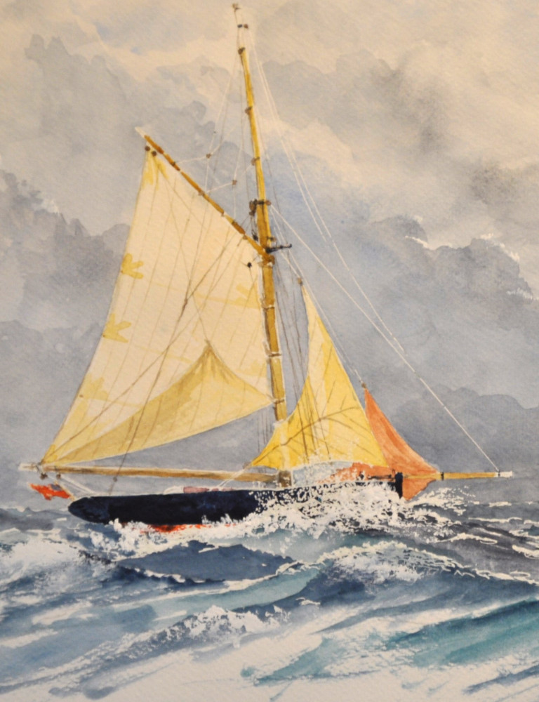 "Regarde la mer et les bateaux" de Jean-Christophe Lucas