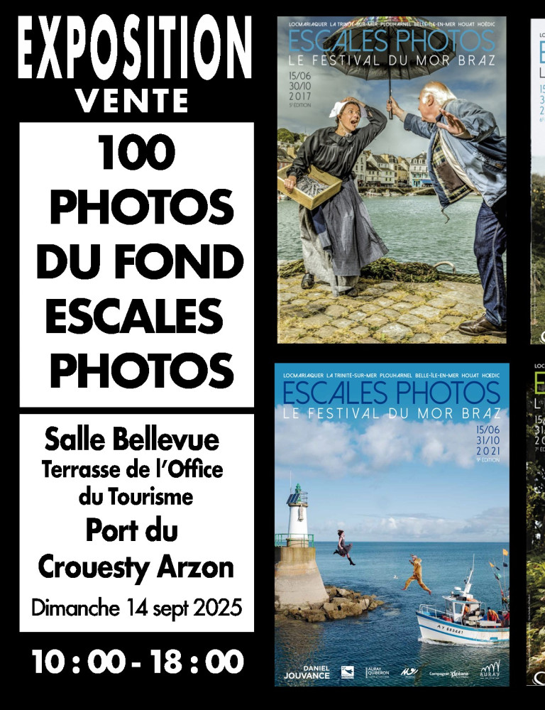 Exposition vente photographies "Escales Photos"