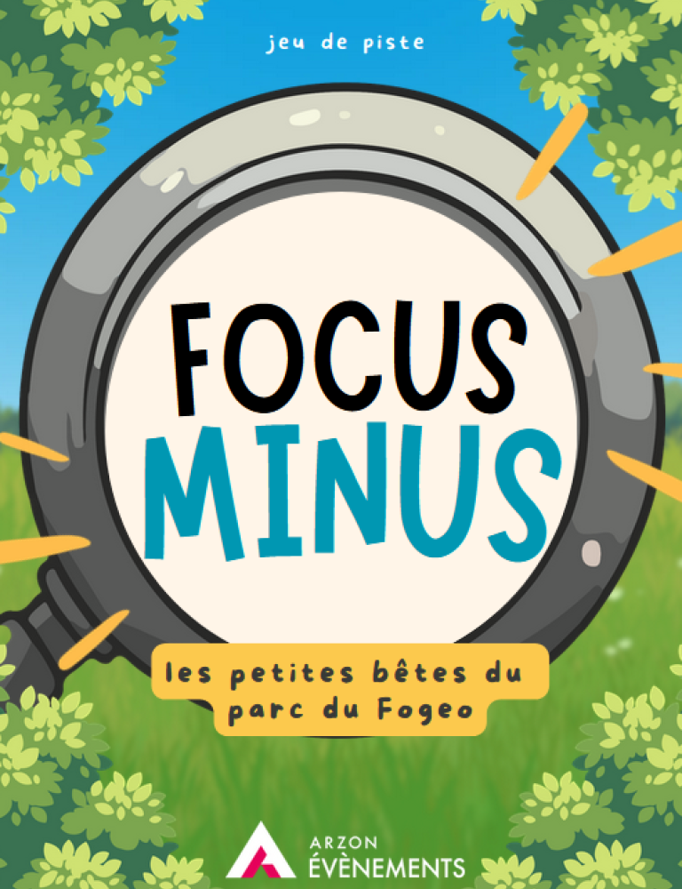 Jeu de Piste - Focus Minus : Les petites bêtes du parc du Fogeo