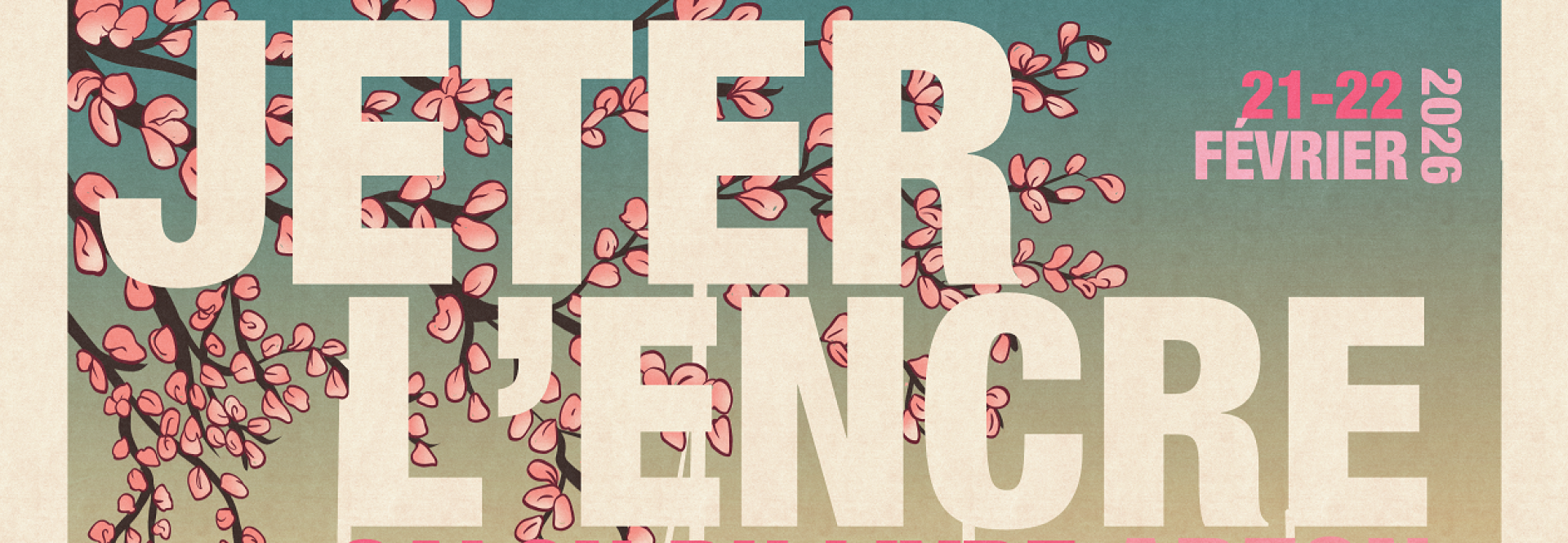 Salon du Livre 2026 - Jeter l'Encre l'hiver